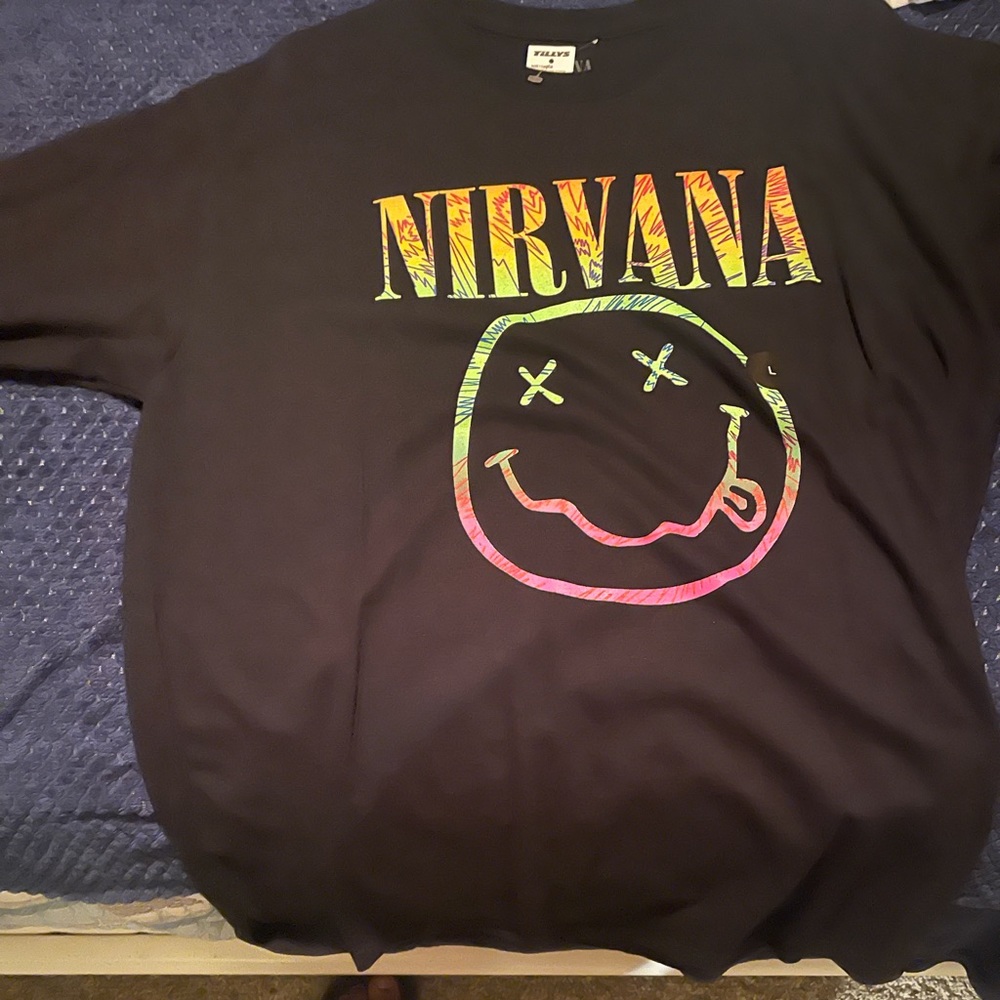 Nirvana shirt purchased from Tilly’s